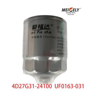 Wholesale New Forklift Parts 4D27G31-24100 Fuel Filter UF0163-031 from china suppliers