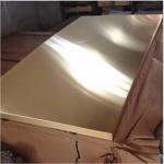 1mm 3mm 4mm Brass Sheet Plate C1100 SGS ISO certificate for Refrigerator