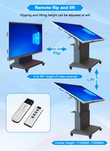 Wholesale Lift Up Down Rise Fall Flip Left Right Remote Control Stand for 86&quot; 98&quot; 110&quot; Smart Board from china suppliers