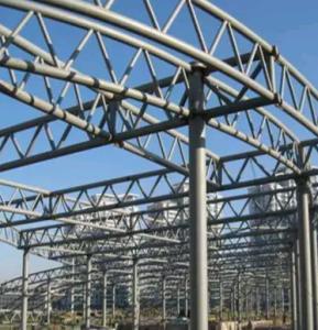 Wholesale JIS Tubular Steel Frame Trusses , Light Gauge Metal Trusses 1-4m Unit Length from china suppliers