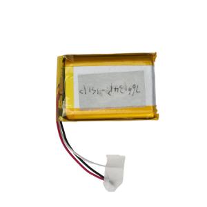 Wholesale Rechargeable LIPO Lithium Polymer Battery 3.7V 1350mAh For Industrial Use from china suppliers