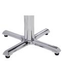 Professional Aluminium Table Legs Chrome Cabinet Legs Shaped Customized