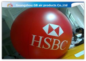 Wholesale Yellow Fly Helium Sphere Advertising Air Balloon For Business Center Rental from china suppliers