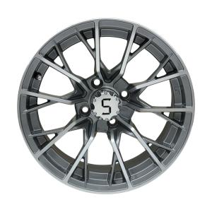 Wholesale New Arrival 14 Inch Golf Cart Wheels Machined/ Gunmetal ET-25 Custom Support from china suppliers