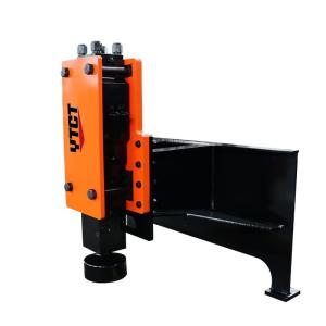 Wholesale 20CrMo Skid Steer Fence Post Driver 75mm Vibratory Skid Steer from china suppliers