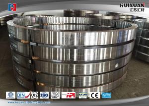 Wholesale 50Mn Large Diameter Forged Steel Flanges Engineering Slewing Bearing Flange from china suppliers