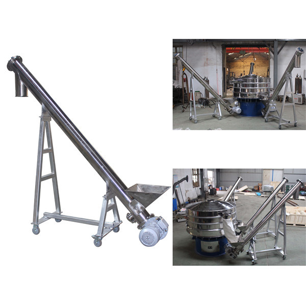 China Food Dry Powder Screw Auger Conveyor