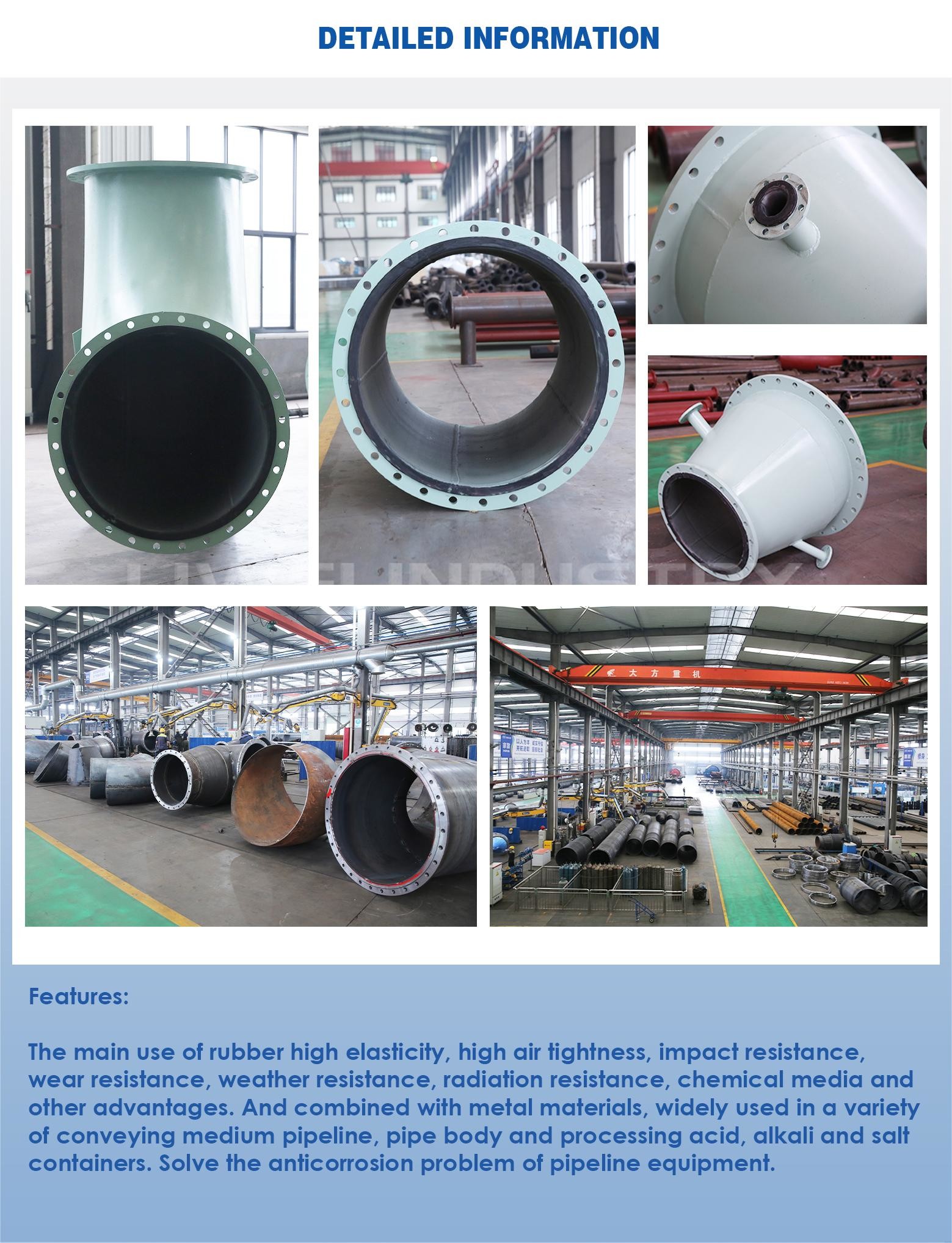American Standard Seamless Steel Pipe for Rubber Jacketed Piping