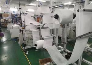 Wholesale Three Layer Filter Surgical Mask Production Line , N95 KN95 Mask Making Machine from china suppliers