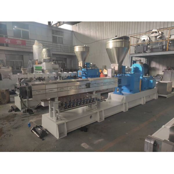 Quality Pelletizing Talc PP Filler Masterbatch Making Machine PID Control Customized for sale