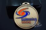 Swimming Football Or Flag Football Custom Sports Logo Medals Filling Soft Enamel