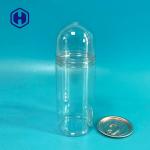 Leak Proof Clear 420ml Dome Clear Plastic Cans For Cookies