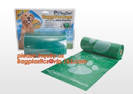 Garbage bag Dog poop bags T-shirt Plastic bag Laundry bags trash bag Nappy Sacks Produce bag die cut/loop handle bags Dr