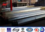 ASTM A 123 Tapered Octagonal Cctv Steel Tubular Electric Pole