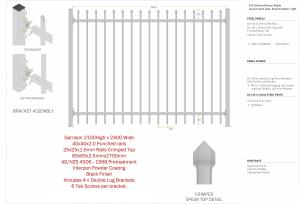 Wholesale Garrison Security Tubular Fence from china suppliers