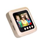 wide angle glass lens Brass Door Eye with cover peeping door viewer