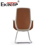 Custom Office Furniture Ergonomic Office Computer Chair PU Armrest Leather Club