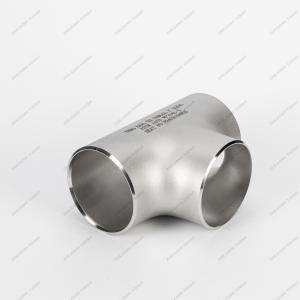 Wholesale Stainless Steel Equal Tee 304L SS Butt Weld Reducer For Chemical Industry from china suppliers