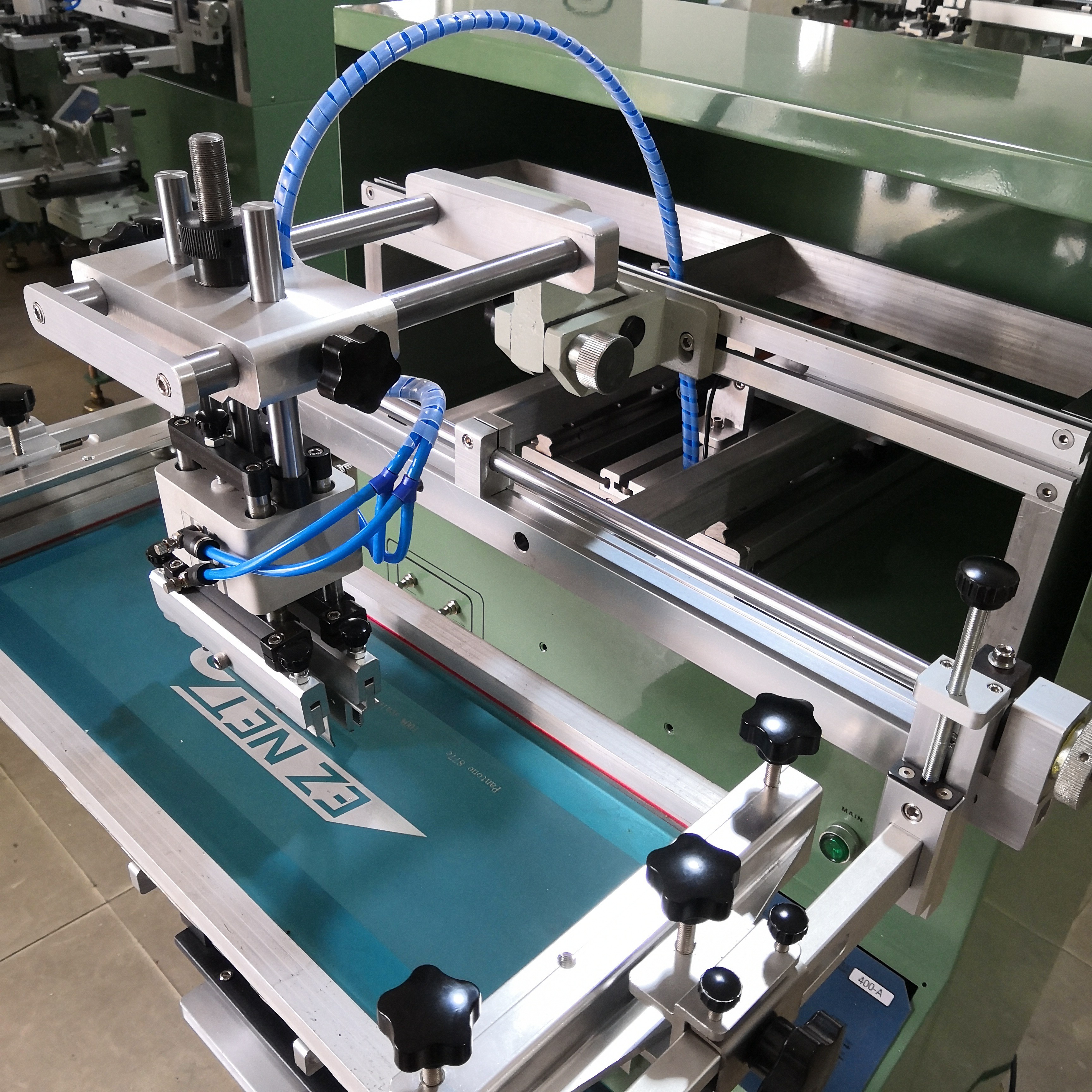 muliticolor 800P/H Tube Screen Printing Machine semiautomatic for fishing rod