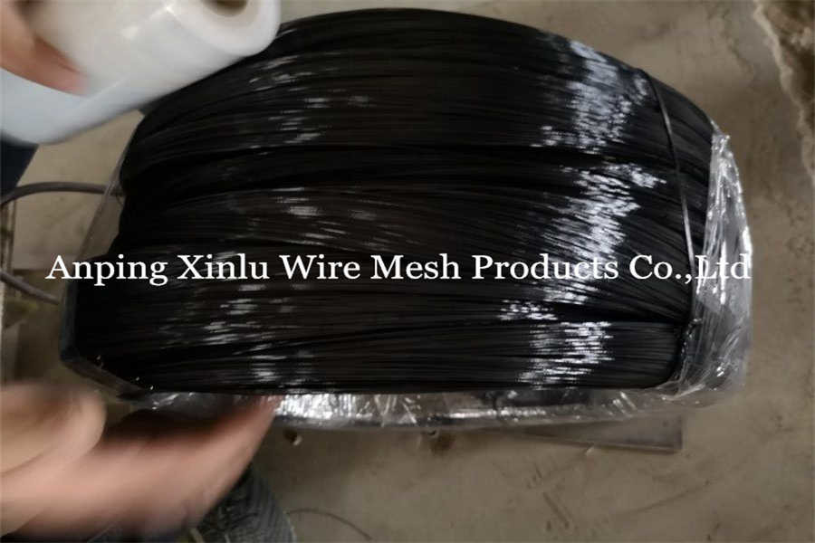16 Gauge Black Annealed Tie Wire Anti Corrosion 1mm - 2mm Diameter Double Loop Rebar Binding Wire