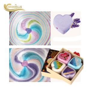 Wholesale Heart Shaped Vortex Natural Organic Bath Bombs Soothe Skin from china suppliers