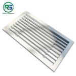 White Register Vent Metal Air Conditioner Cover Easy Adjust Air Supply Lever
