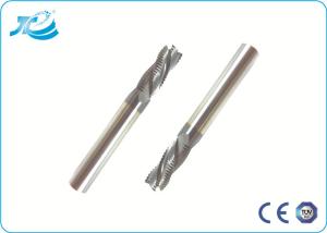 Wholesale Carbide Four Flute End Mill HRC55 - 65 , Micro Grain Carbide Material from china suppliers