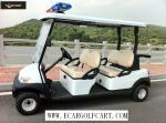 High Safe Four Person Golf Cart , Small Battery Operated Golf Buggies 48V
