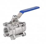Three-piece ball valve high platform 304 stainless steel 3PC wire welding 1 inch