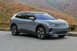 Wholesale VW ID 4X 4 Wheel Drive Electric Cars 160km/H Compact EV Luxury SUV 310NM Torque from china suppliers