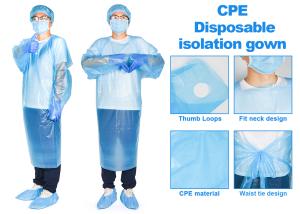 Wholesale Latex Free Medical Disposable Gowns Suit , Coveralls Protective Suit Full Body from china suppliers