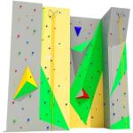 Adventure Weatherproof Outdoor Climbing Wall Eco Friendly For Commercial Square