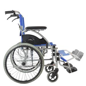 Wholesale Manual Foldable Aluminium Lightweight Transport Wheelchair from china suppliers