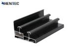 6061 / 6005 Aluminum Door Extrusions Steel Polished For sliding doors