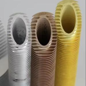 Wholesale DELLOK OD63.5mm Aluminum Fin Tube with Durability / Long lasting Cooling Up To 300°F from china suppliers