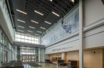 Vertical Linear Screen Ceilings , Sound Dampening Baffle False Ceiling 0.55 ~ 0