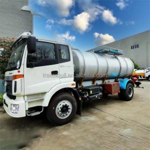 Wholesale 11-20T Foton / Forland Chassis 270hp Stainless Steel SS304 Tanker For Water And Food Delivery from china suppliers