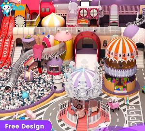 Wholesale Professionally Designed Indoor Play Center Children'S Toys Playground Naughty Castle from china suppliers