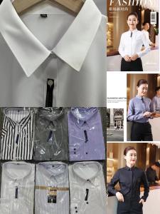 Wholesale Lady Polo Dress Shirts Fashion Summer Regular Shirts Formal Dress Kcs32 from china suppliers