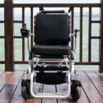 Lithium Battery Lightweight Foldable Electric Wheelchair With 300W Motor