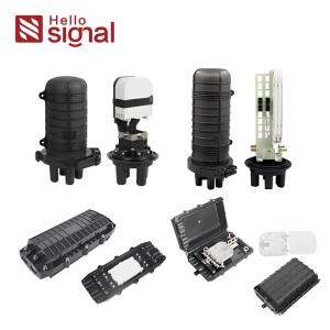 Wholesale Fiber Optic Vertical/Horizontal Splice Closure Black/White from china suppliers