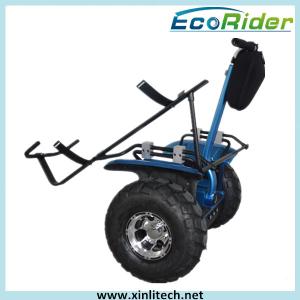 Wholesale Standing 2 Wheel Electric Scooter Golf Bag Carrier Awesome Blue Back Light Alarm from china suppliers