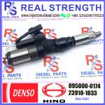 Common Rail DENSO Diesel Injector 095000-0174 23910-1033 For HINO
