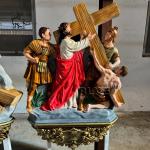 Bronze Jesus Statues 14 Station Sculpture Resin Fiberglass Catholic Religious