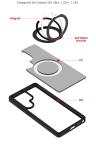 Compatible for Samsung magnetic phone case for S25 ultra 5G，S25 +，S25