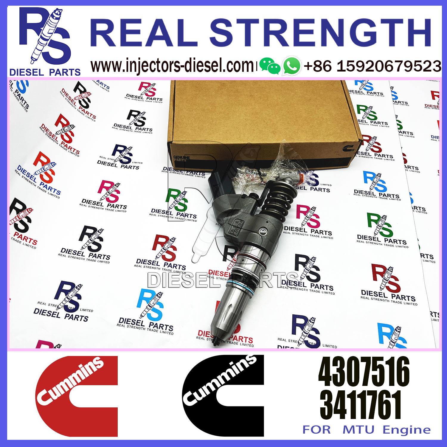 diesel injector 4307516 3411691 3087560 3411765 injector fuel 4307516 3411691 3087560 3411765