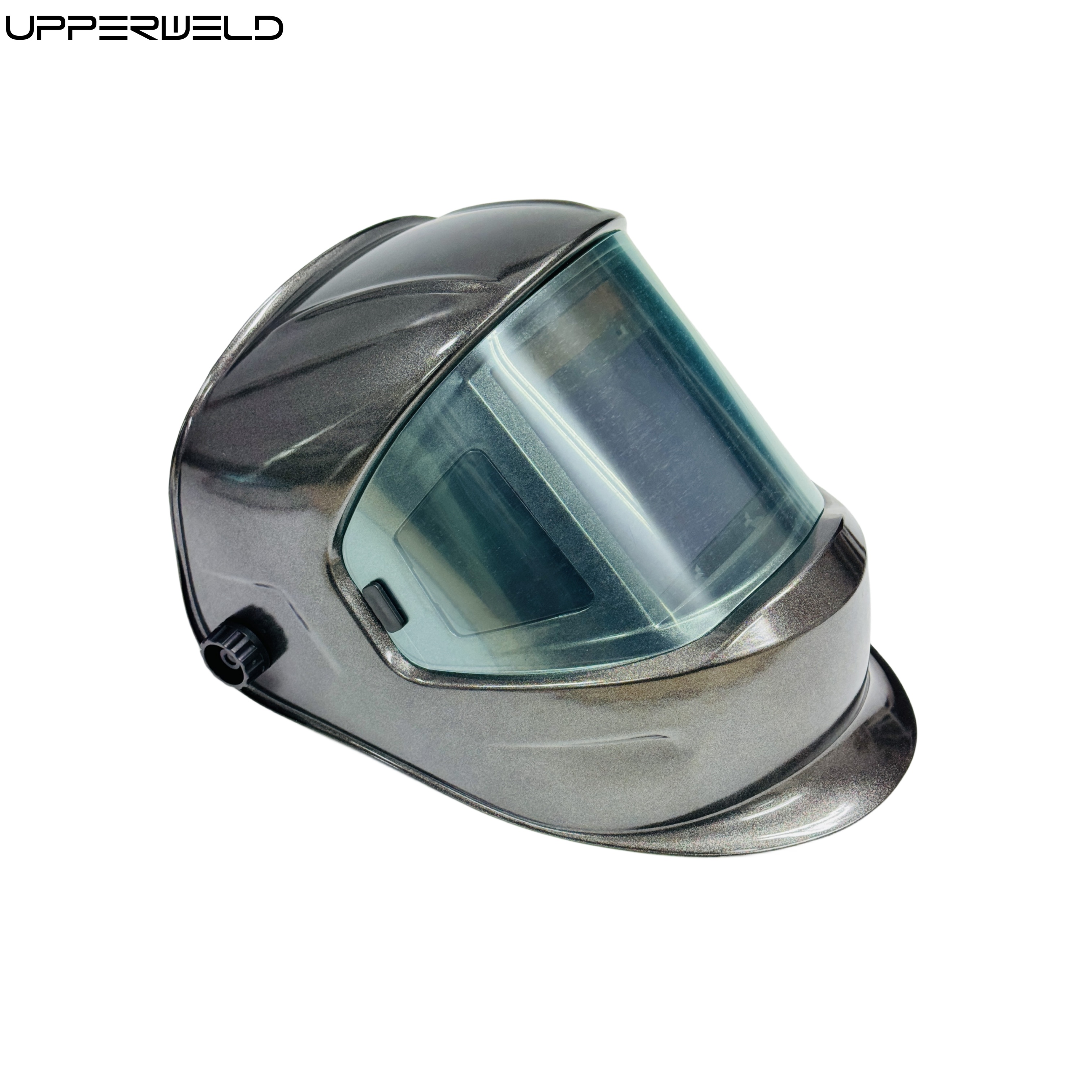 Welding Helmet Auto Darkening Heat Resistant Low Volume Alarm View Area 103 X 90mm