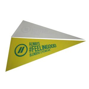 Wholesale Souvenir Felt Pennant Flag , 30*76cm Polyester Triangle Sports Flag from china suppliers