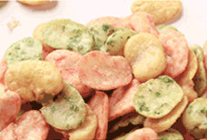 Natural Chilli Crunchy Broad Beans Spicy Seasoning Hard Texture 1 Year Shelf Life