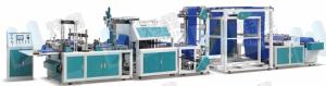 Wholesale Three Side Seal Non Woven Fabric Bag Making Machine For Handle Bag from china suppliers